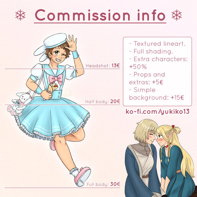 Commission info